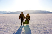 Regina and Russ Salt Flats engagement session